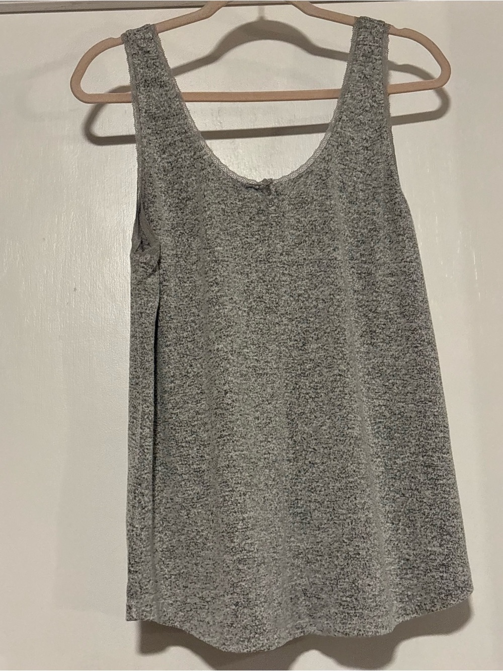 Soma Heather Gray Knit Tank Top